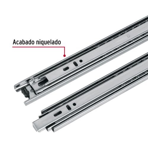 432901 43290 - Bolsa con 2 correderas extensión 60 cm p/cajón, ancho 3.5 cm