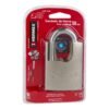 43313 - Candado de hierro 50 mm con coraza, llave anti-ganzúa