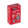 433155 43315 - Candado de hierro 38 mm gancho corto en caja, HERMEX