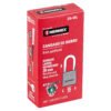 433245 43324 - Candado de hierro 45 mm gancho largo en caja, HERMEX