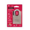 43334 - Candado de acero, máxima seguridad, 50mm, llave anti-ganzúa