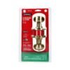 43453 - Cerradura tipo oval para baño, latón antiguo, HERMEX