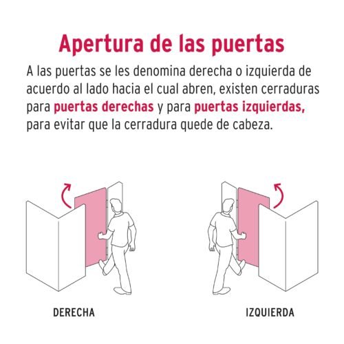 435002 43500 - Cerradura de barra libre con 2 llaves estándar, HERMEX