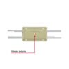 43501 - Cerradura doble barra, doble cerrojo, HERMEX