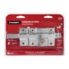 435195 43519 - Cerradura de barra libre, izquierda, blíster, HERMEX