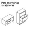43558 - Cerradura para mueble, modelo 21, cromo, HERMEX