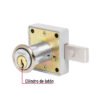 435592 43559 - Cerradura para mueble, modelo 25, cromo, HERMEX