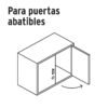435601 43560 - Cerradura para mueble, modelo 26, cromo, HERMEX