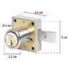 435602 43560 - Cerradura para mueble, modelo 26, cromo, HERMEX