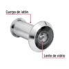 43674 - Mirilla de seguridad acabado cromo mate, HERMEX