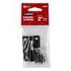 436933 43693 - Pasador de barril 2" de acero acabado negro, HERMEX