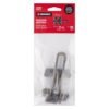 437023 43702 - Pasador abatible para puerta, acabado latón antiguo, HERMEX