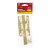 43726 - Pasador de barra plana 4" acabado latón, HERMEX