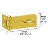 437302 43730 - Portacandado de acero latonado 1-3/4", HERMEX