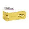 43735 - Portacandado de acero latonado 2-1/2", HERMEX