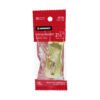 43735 - Portacandado de acero latonado 2-1/2", HERMEX