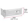 43746 - Portacandado de acero zincado 4-1/2", HERMEX