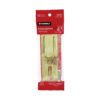 437503 43750 - Portacandado de acero latonado 6", HERMEX