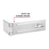 437511 43751 - Portacandado de acero zincado 6", HERMEX