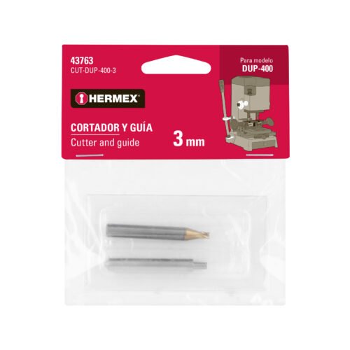 43763 - Cortador y guia para DUP-400 3 mm, HERMEX