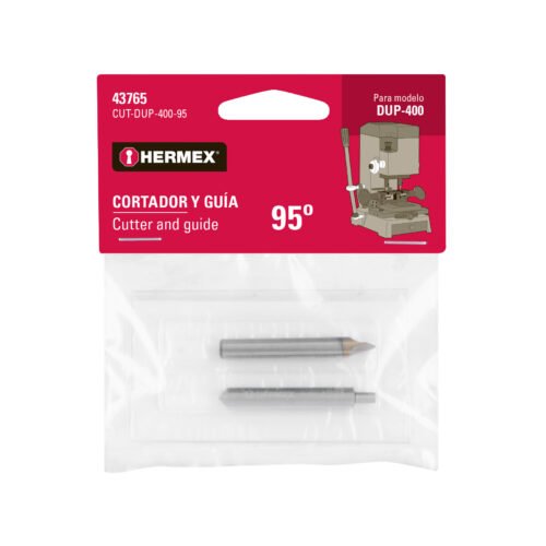 43765 - Cortador y guia para DUP-400 95 mm, HERMEX