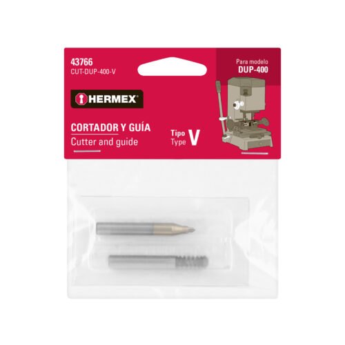 43766 - Cortador y guia para DUP-400 V, HERMEX