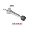 437871 43787 - Tope recto para puerta, acabado cromo, HERMEX