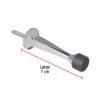 437872 43787 - Tope recto para puerta, acabado cromo, HERMEX