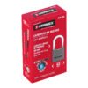 438025 43802 - Candado de hierro 63 mm gancho largo en caja, HERMEX
