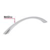 438231 43823 - Jaladera de 128mm, línea Arco, níquel, HERMEX
