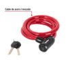 439201 43920 - Candado de cable con llave, 15mm X 1.20 m, HERMEX