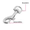 44030 - Bandola de zinc de 1/2" giratoria, FIERO