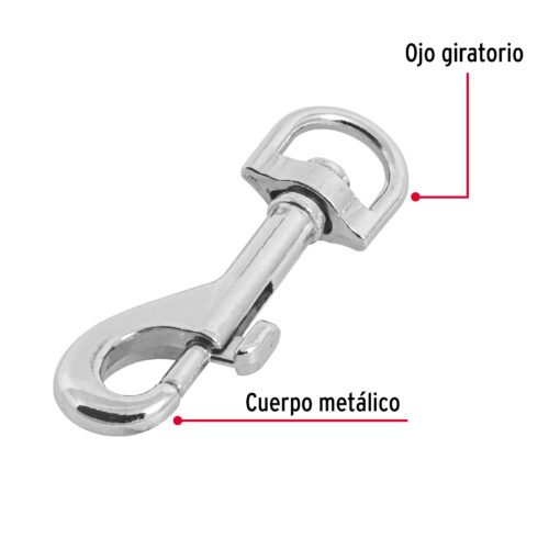 44030 - Bandola de zinc de 1/2" giratoria, FIERO
