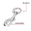 44033 - Bandola de zinc de 1" giratoria, FIERO