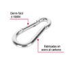 44040 - Bandola mosquetón de acero 3/8", FIERO