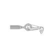 44054 - Tensor zinc 1/4" gancho-argolla, FIERO