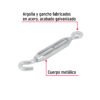 440551 44055 - Tensor zinc 5/16" gancho-argolla, FIERO
