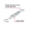 44062 - Tensor zinc 5/16" gancho-gancho, FIERO