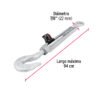 44070 - Tensor forjado 7/8" gancho-argolla, FIERO
