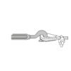 44070 - Tensor forjado 7/8" gancho-argolla, FIERO