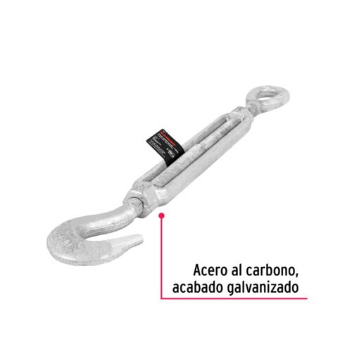 44071 - Tensor forjado 1" gancho-argolla, FIERO