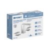 440803 44080 - Mezcladora para lavabo taladros separados, cromo, FOSET KUBO