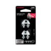 44082 - Blíster c/2 nudos (perros) de hierro p/cable de 1/8", FIERO