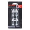 44085 - Blíster c/2 nudos (perros) de hierro p/cable de 5/16", FIERO