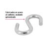 44092 - Gancho "S" de 1/4" de acero para cable, FIERO
