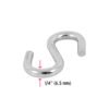 44092 - Gancho "S" de 1/4" de acero para cable, FIERO