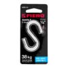 44092 - Gancho "S" de 1/4" de acero para cable, FIERO