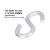 44093 - Gancho "S" de 5/16" de acero para cable, FIERO