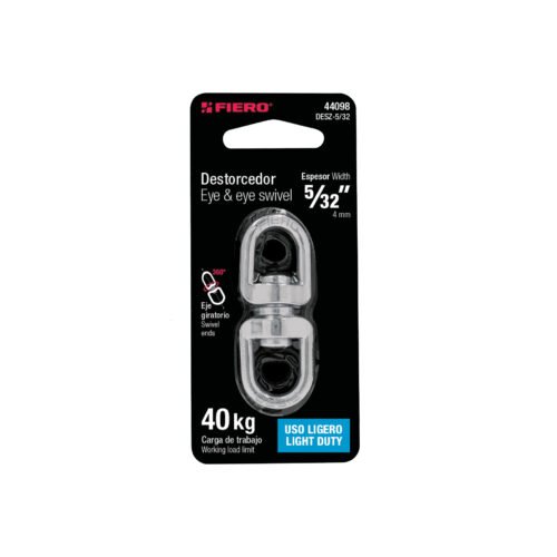 44098 - Destorcedor metálico de 5/32", FIERO