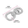 441053 44105 - Destorcedor forjado de 3/16", FIERO